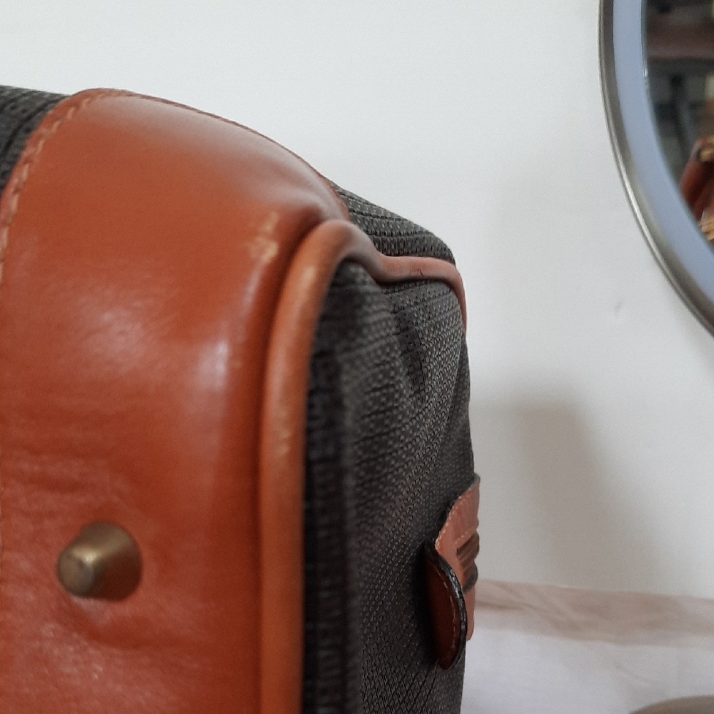 Bally Black and Brown Duffel Bag - Picture 5 of 15